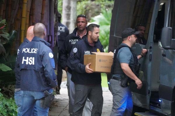 The raids, which co<em></em>ncluded with federal agents co<em></em>nfiscating many of the music executive's pho<em></em>nes and computers, were a result of a lawsuit filed by one of Diddy's former employees, Rodney “Lil Rod” Jones. 