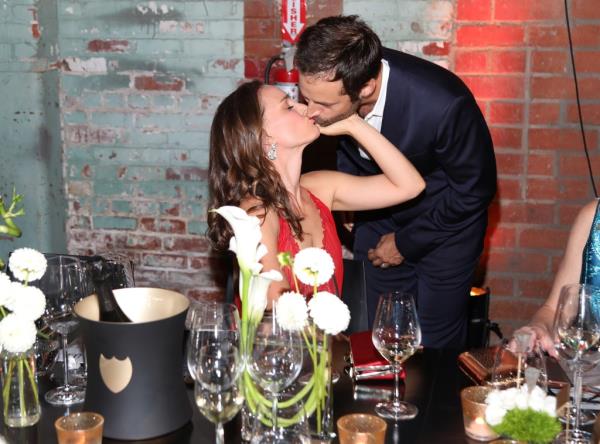 Benjamin Millepied and Natalie Portman attend the LA Dance Project Gala in LA on October 20, 2018.