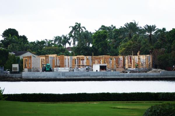 New mansion on site of Jeffrey Epstein's former Palm Beach estate.