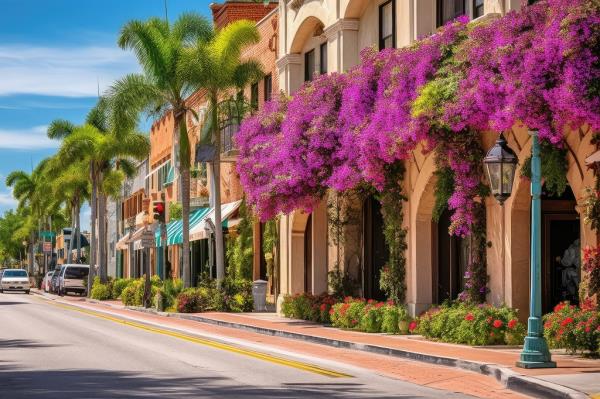 Coral Gables, a suburb of Miami, includes two of the most expensive neighborhoods in the country.