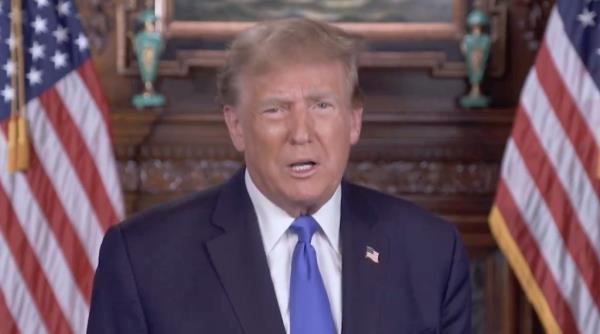 Do<em></em>nald Trump delivered a rebuttal to President Biden's SOTU address hours before the remarks to Congress.