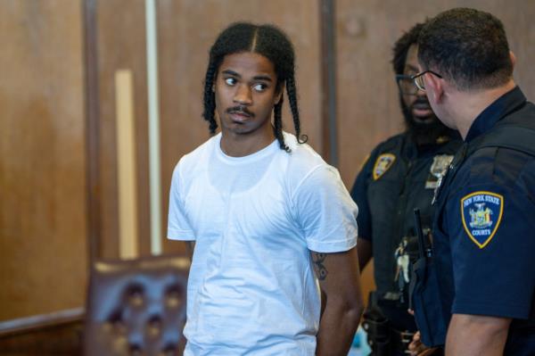 Joshua Dorsett, 22, pleaded not guilty at his Supreme Court arraignment Tuesday in Manhattan.