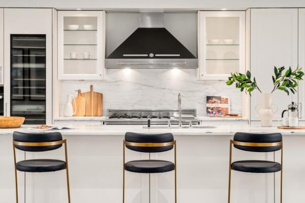 Interior of the kitchen inside the 199 Mott St. home.