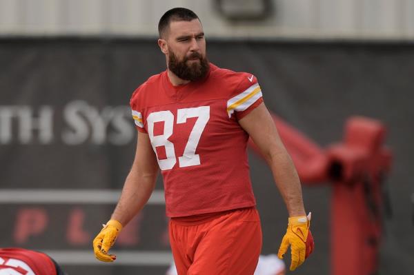 Travis Kelce's Kansas City Chiefs will battle the San Francisco 49ers in Super Bowl LVIII in Las Vegas.