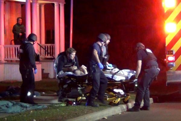 The three students were shot while walking in Burlington over the Thanksgiving weekend.