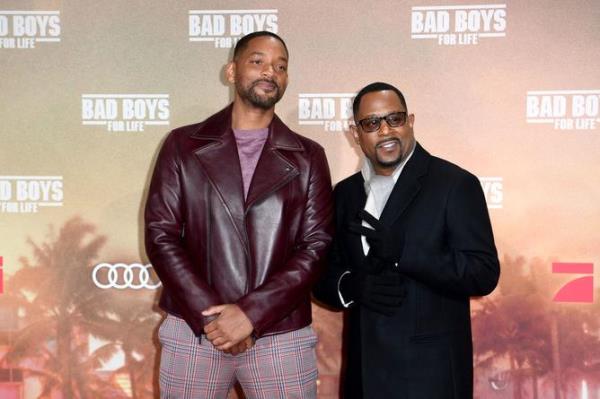 BERLIN, GERMANY - JANUARY 07: Will Smith and Martin Lawrence</p>

<p>　　attend the Berlin premiere of the movie 