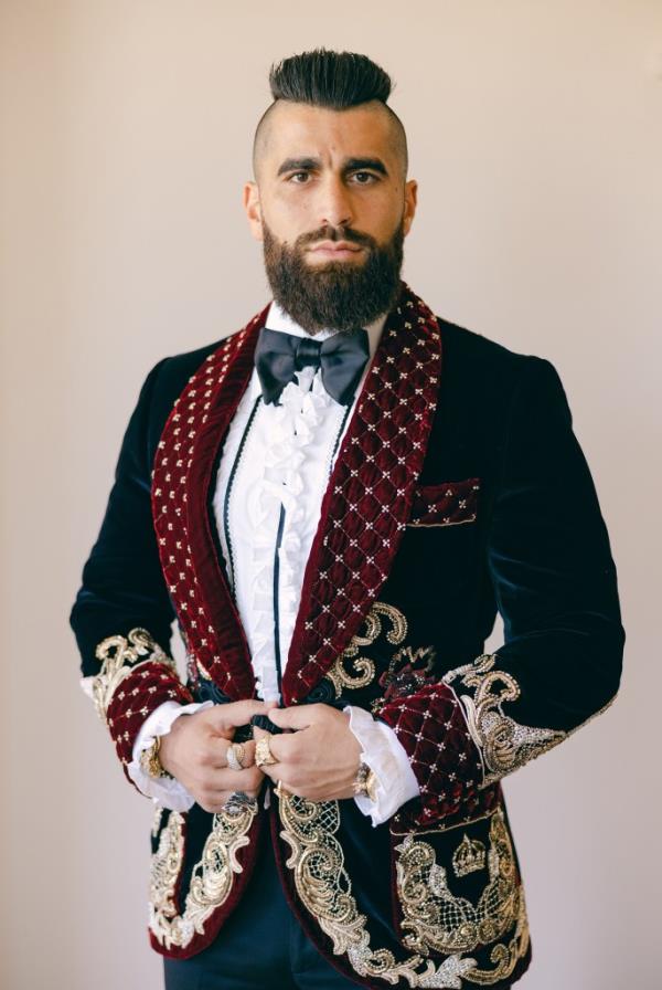 Posed shot of Robert Rivani. 