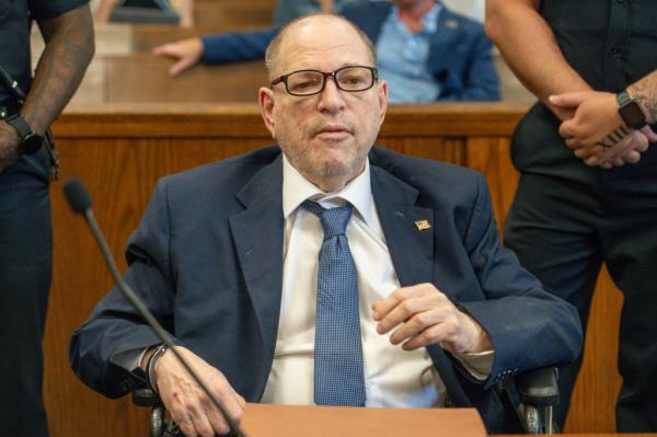 Harvey Weinstein in court