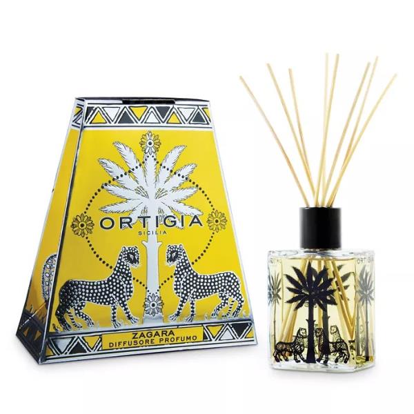 A bottle of reed diffuser and a box from Bloomingdales for Alexa NYFW, photo courtesy of the brand