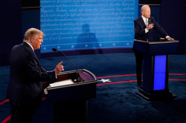 Do<em></em>nald Trump and Joe Biden