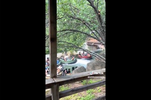 water ride malfunction TikTok