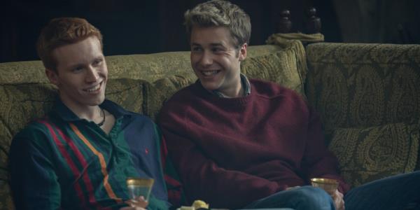 Other photos obtained by the outlet show newcomers Luther Ford and Ed McVey as both Harry and William respectively.