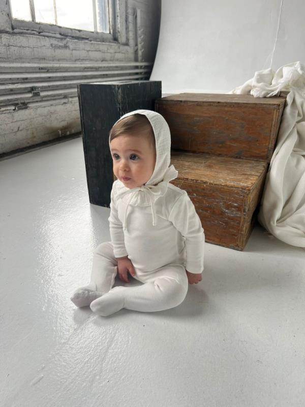 She also modeled hooded towels for Walmart.