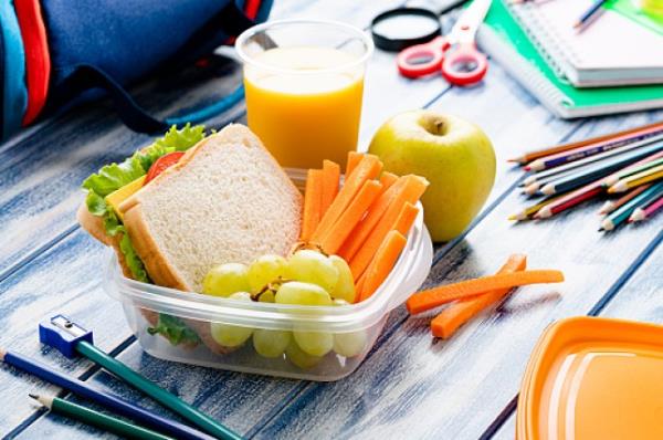 Healthy school lunch box