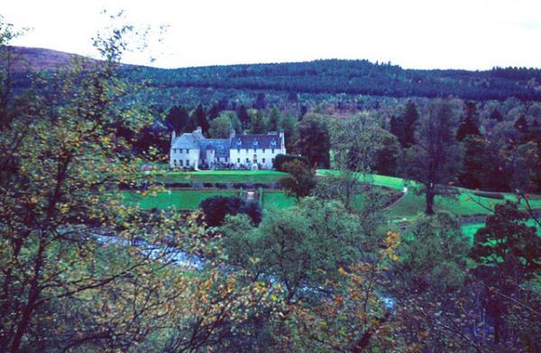 Birkhall, the royal family's Highland retreat located on the Balmoral Estate.