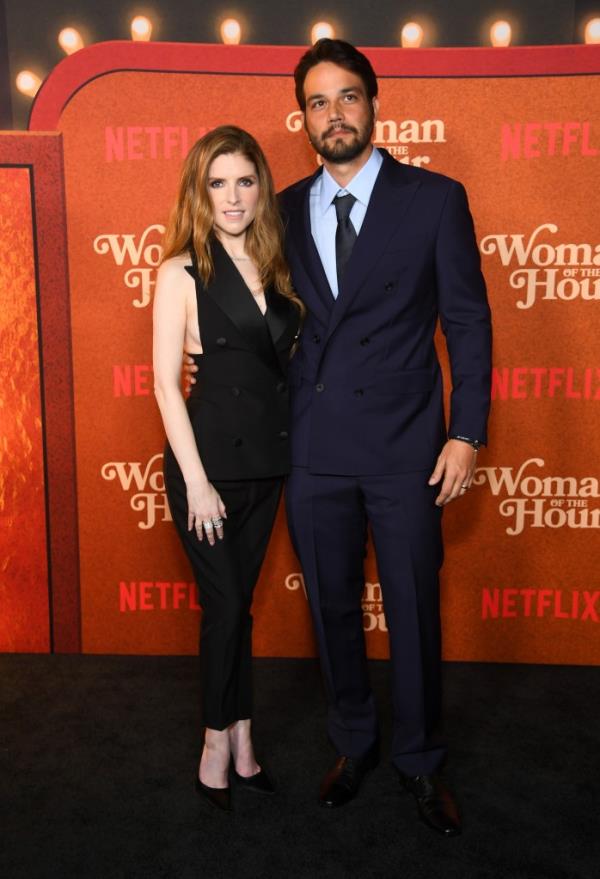Anna Kendrick and Daniel Zovatto at the Oct. 10 Los Angeles premiere. 