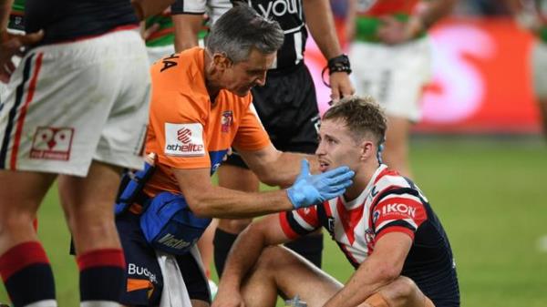 Sam Walker will return from co<em></em>ncussion on Anzac Day. NRL Imagery / Anthony Kourembanas