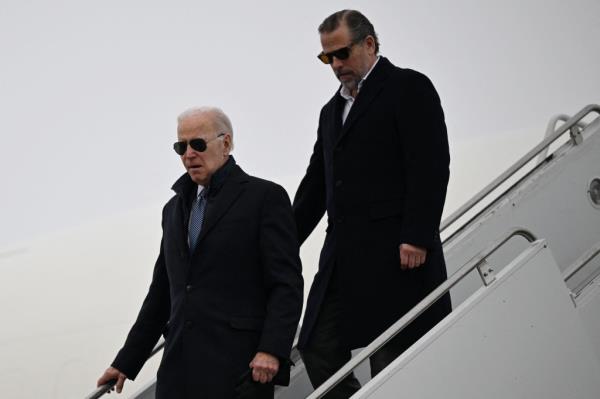 PRESIDENT BIDEN AND HIS SON