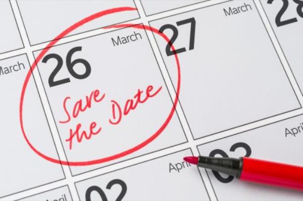 march 26 circled on calendar with 