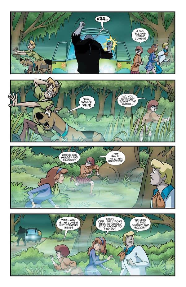 Interior preview page from Batman and Scooby-Doo Mysteries #2