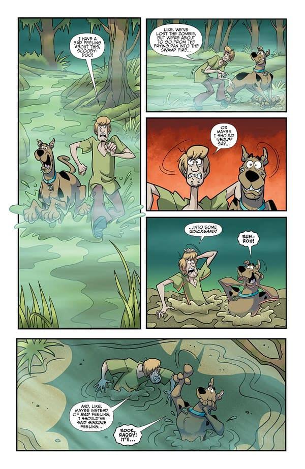 Interior preview page from Batman and Scooby-Doo Mysteries #2