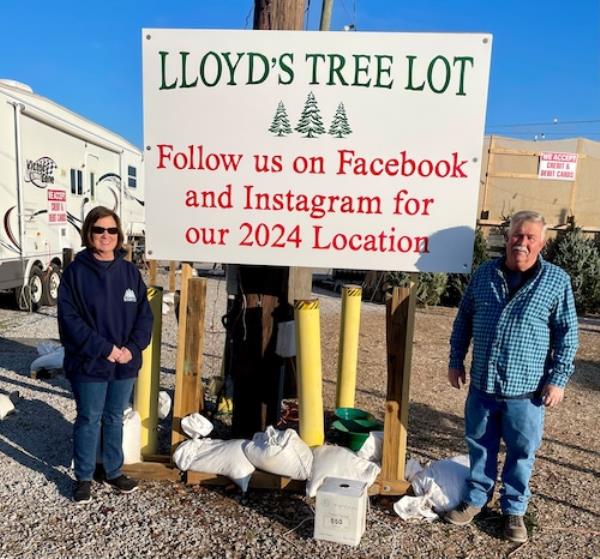 Lloyd's Christmas tree lot in Birmingham, Ala.