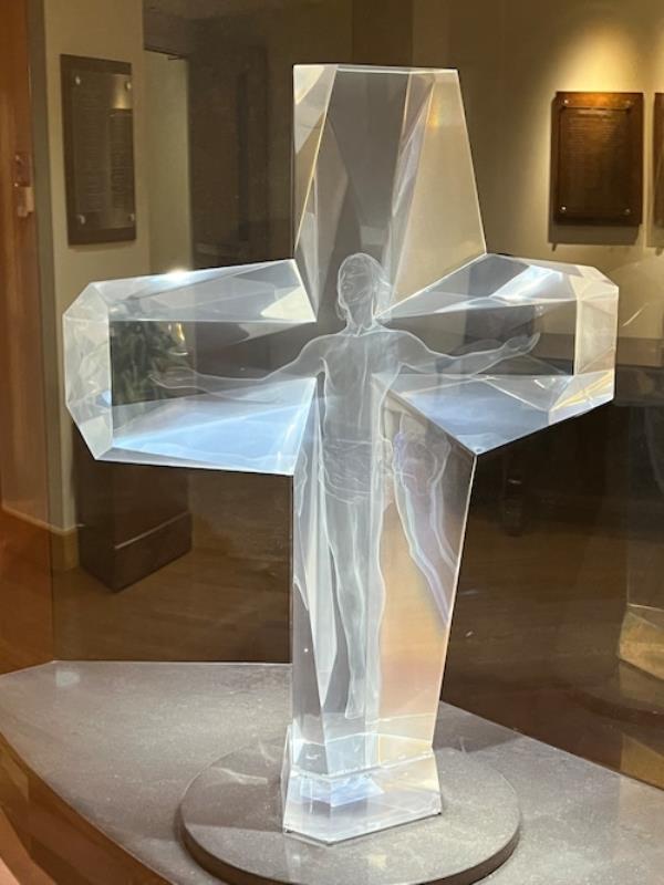 Crucifix in the chapel