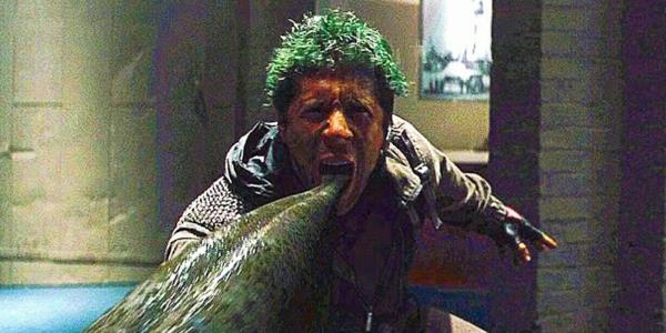 Toad (Ray Park) sticking out his to<em></em>ngue in 2000's X-Men