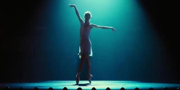 Unity Phelan as The Ballerina displays the pointe technique in John Wick: Chapter 3 - Parabellum