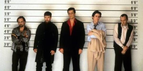 The five members of the 'Usual Suspects' gang.
