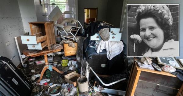 Maureen Gilbert and her home.