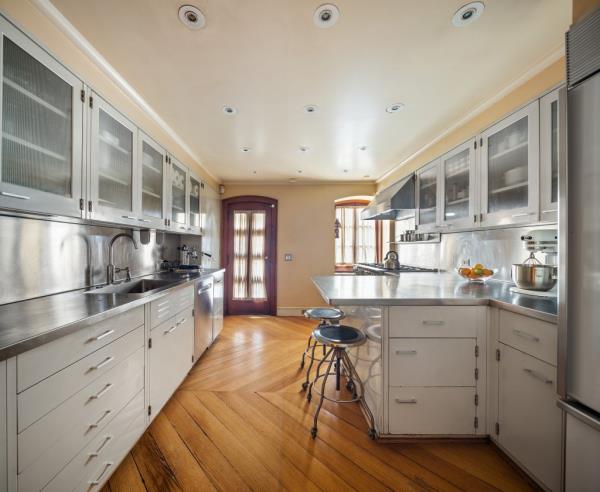 The kitchen.