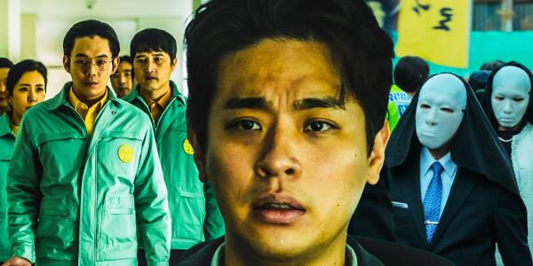 Blended image showing characters from Netflix's Hellbound