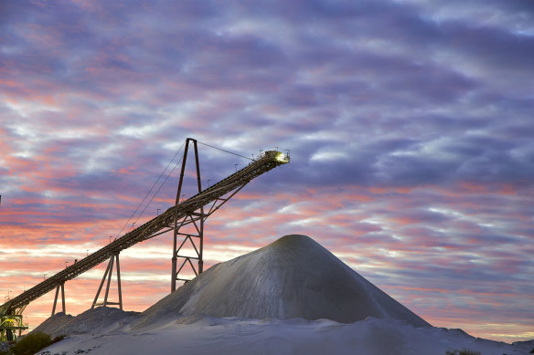 Pilbara Minerals was down 2.8 per cent in trading on Monday.