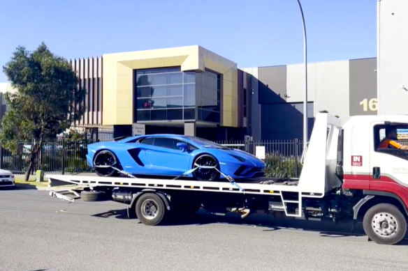 Detectives from the Fawkner Divisio<em></em>nal Respo<em></em>nse Unit seized 17 luxury cars and almost $1 million.