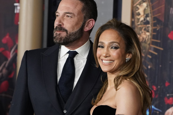 Full circle: Jennifer Lopez and Ben Affleck.