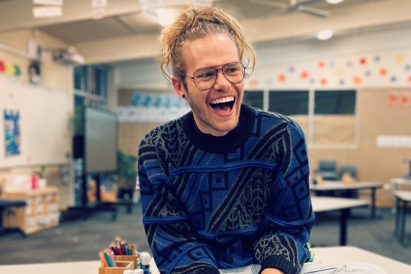 The teacher follows a plant-ba<em></em>sed diet full of legumes.