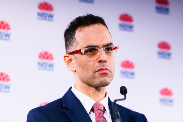 NSW Treasurer Daniel Mookhey.  